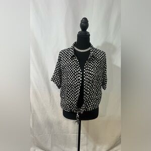 Grand & Greene Polka Dot Button Down Shirt